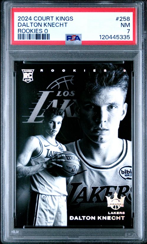 2024 Court Kings Dalton Knecht Rookies O #258 PSA 7