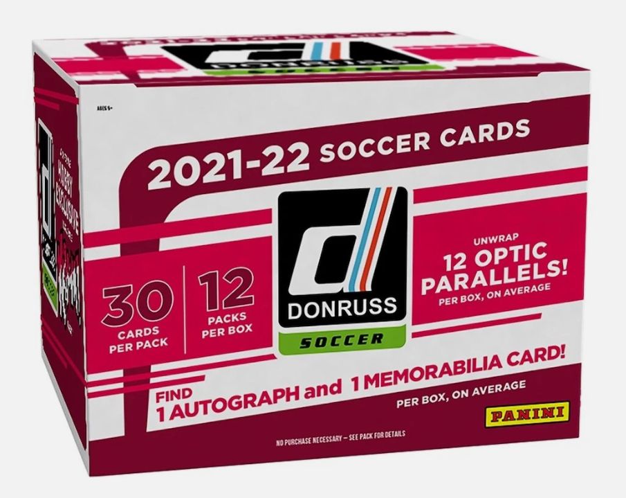 21-22 Donruss Soccer Hobby Box