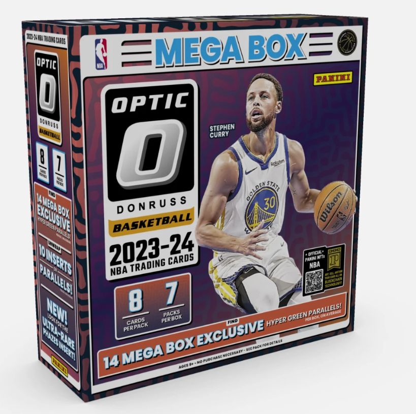 23-24 Donruss Optic Basketball Hobby Mega Box