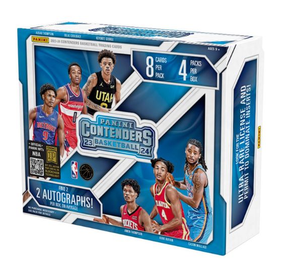 23-24 Panini Contenders Basketball Hobby Box