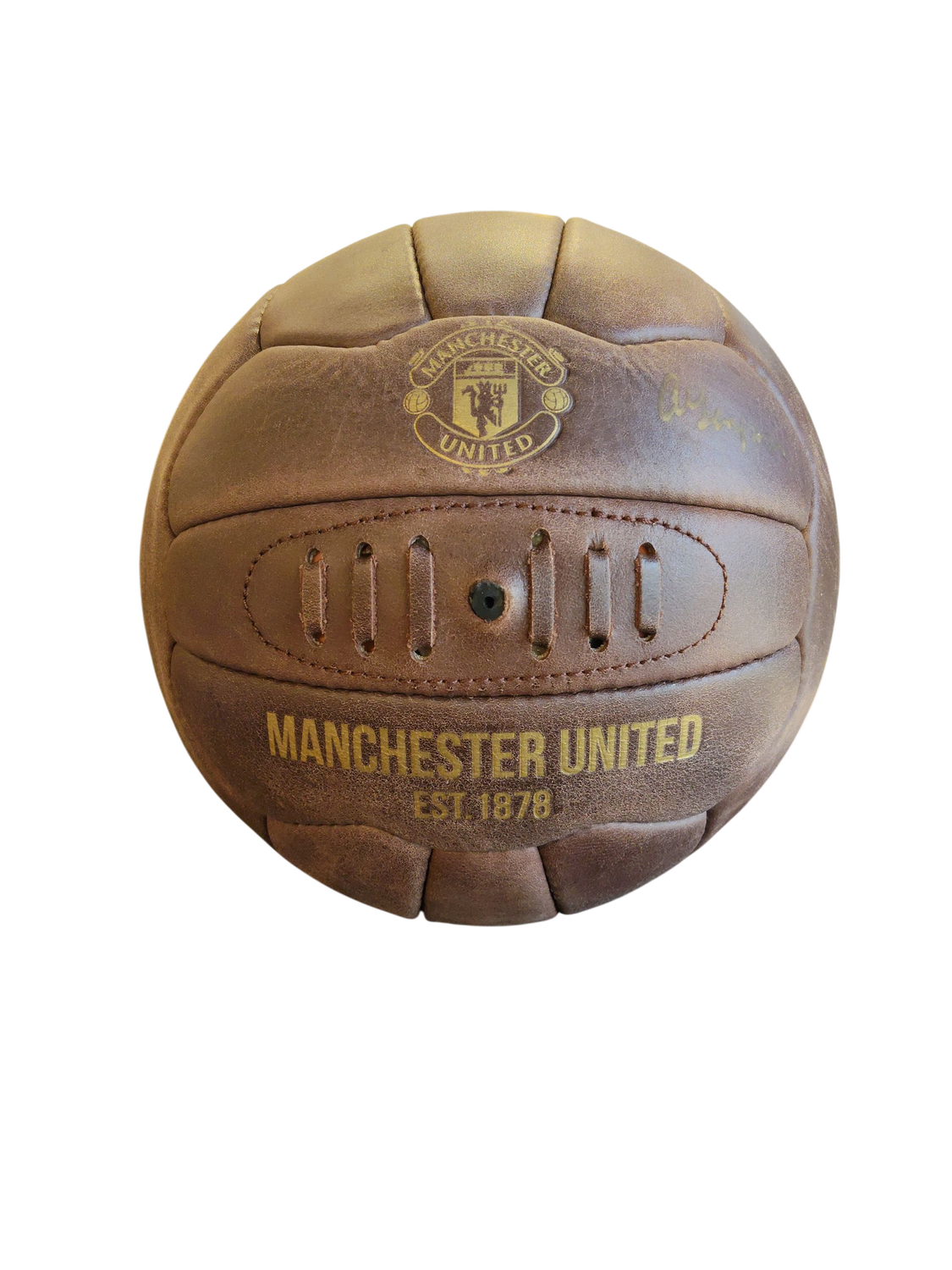 Alex Ferguson Signed Manchester United Heritage Football