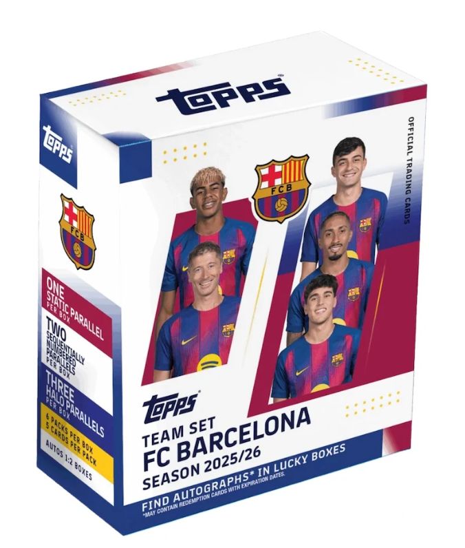Topps FC Barcelona 25/26 Deck Box