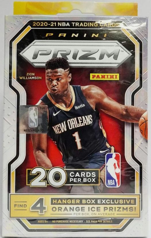 2020-21 Panini Prizm Basketball Hanger Box (20 Cards)