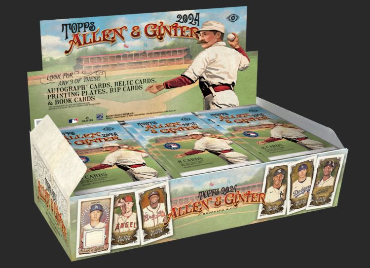 Allen and Ginter Baseball (Ginter X) 2025 Hobby Box