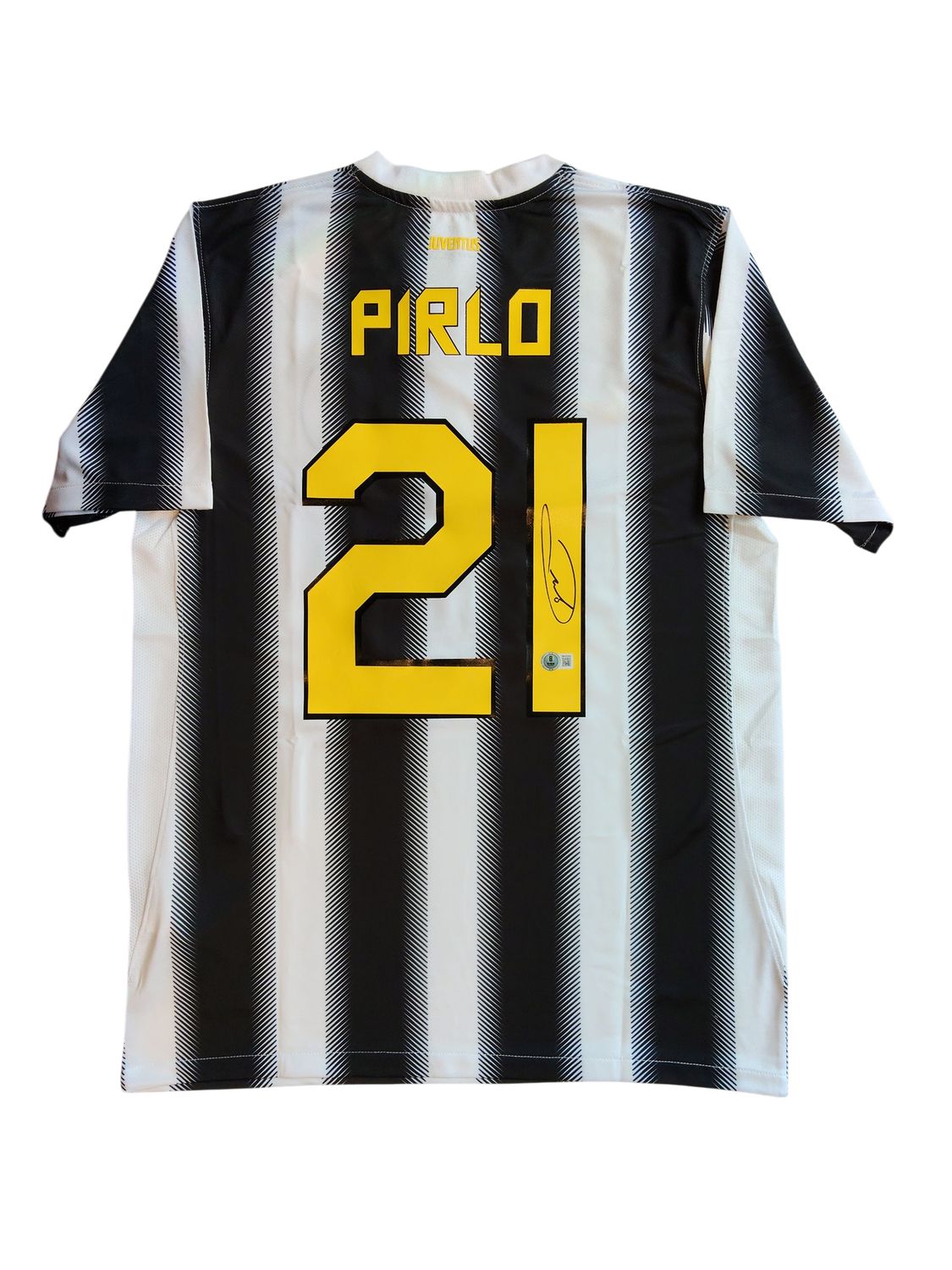 Andrea Pirlo #21 Juventus 11/12 Home Signed Jersey