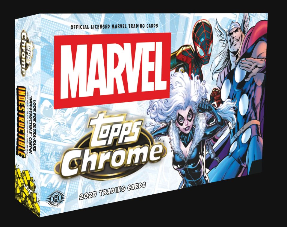 Topps 2025 Marvel Chrome Hobby Box