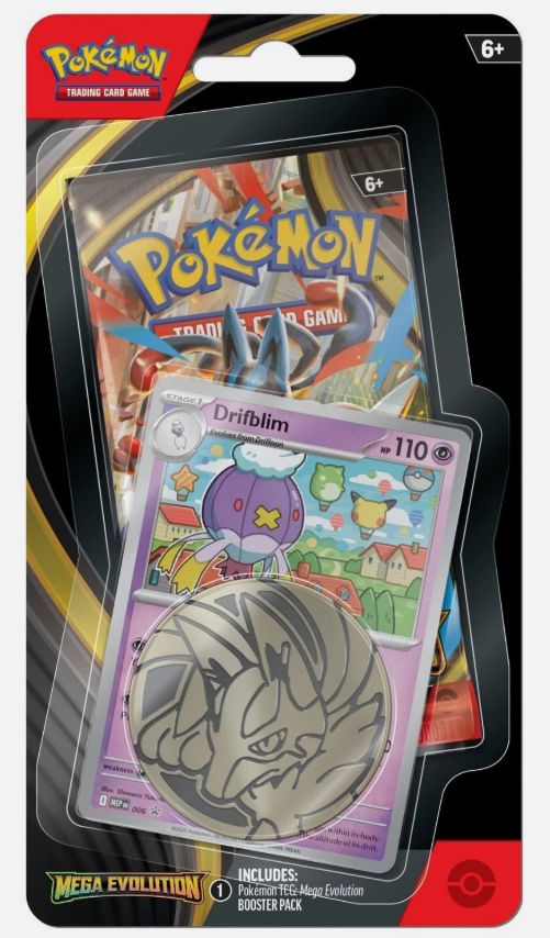 Pokemon Mega Evolution Single Checklane Blister