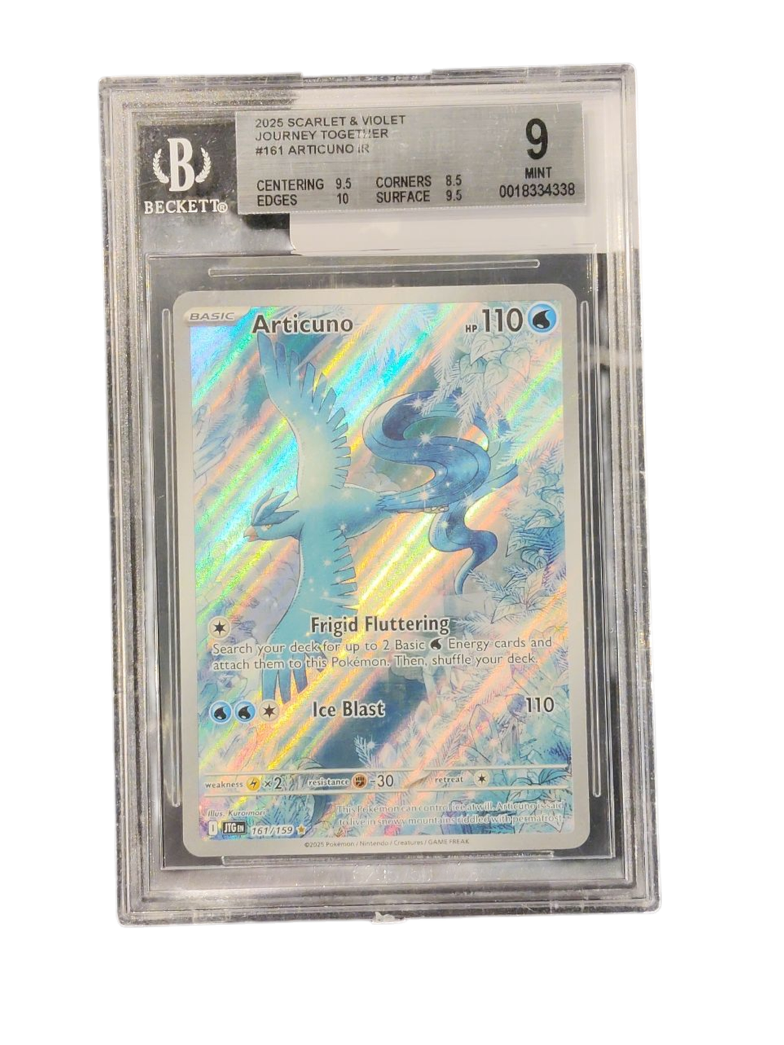 2025 Articuno Journey Together BGS 9