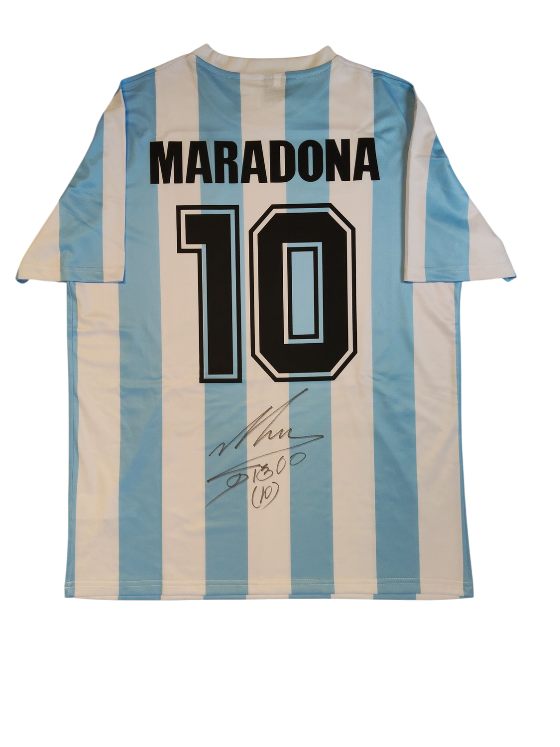 Signed Diego Maradona Argentina Jersey