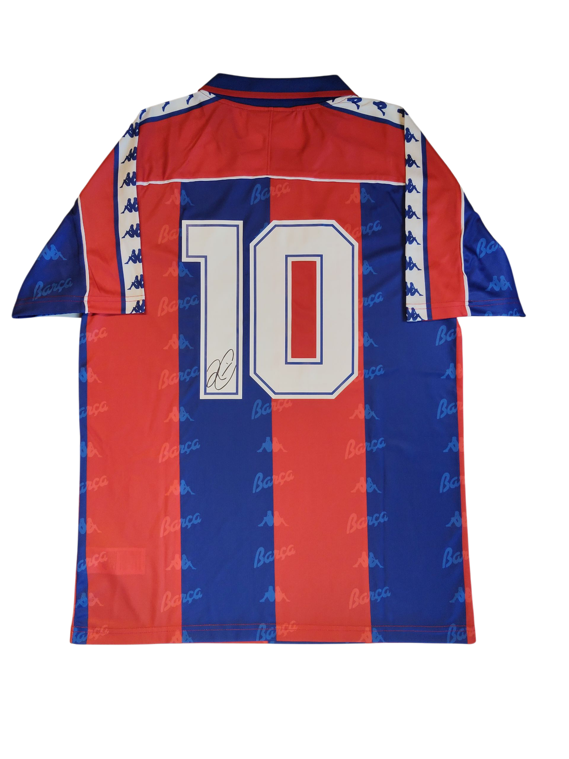 Signed Romario Barcelona Jersey