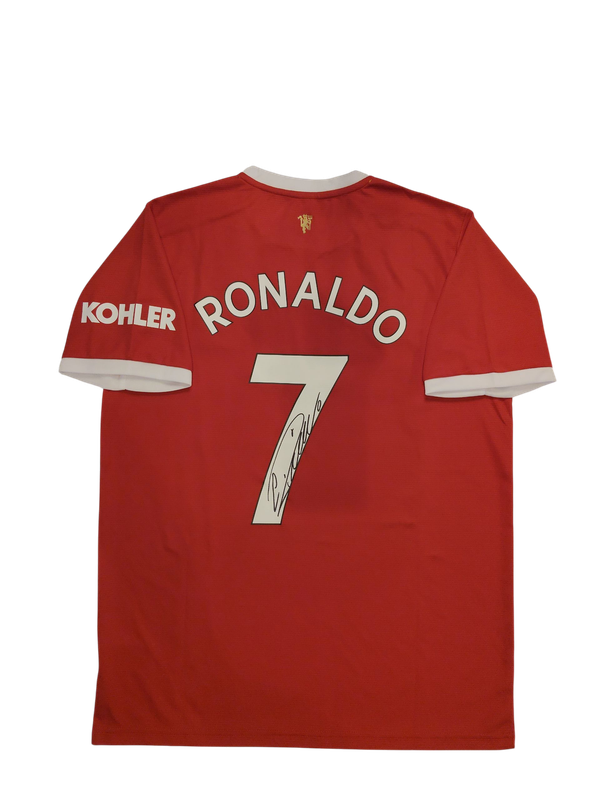 Signed Cristiano Ronaldo Manchester United Jersey
