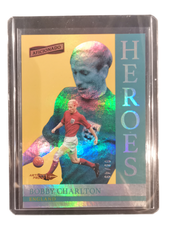 2016-17 Panini- Aficionado Soccer Bobby Charlton #H-2 06/49