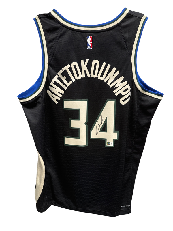 Giannis Antetokounmpo Signed Bucks Jersey