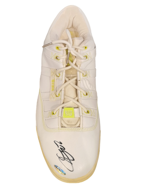 Lebron James Signed "Bron" Nike Sneaker