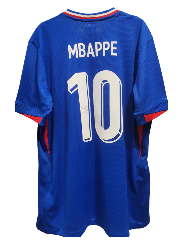 Kylian Mbappe Signed France 2024 Jersey