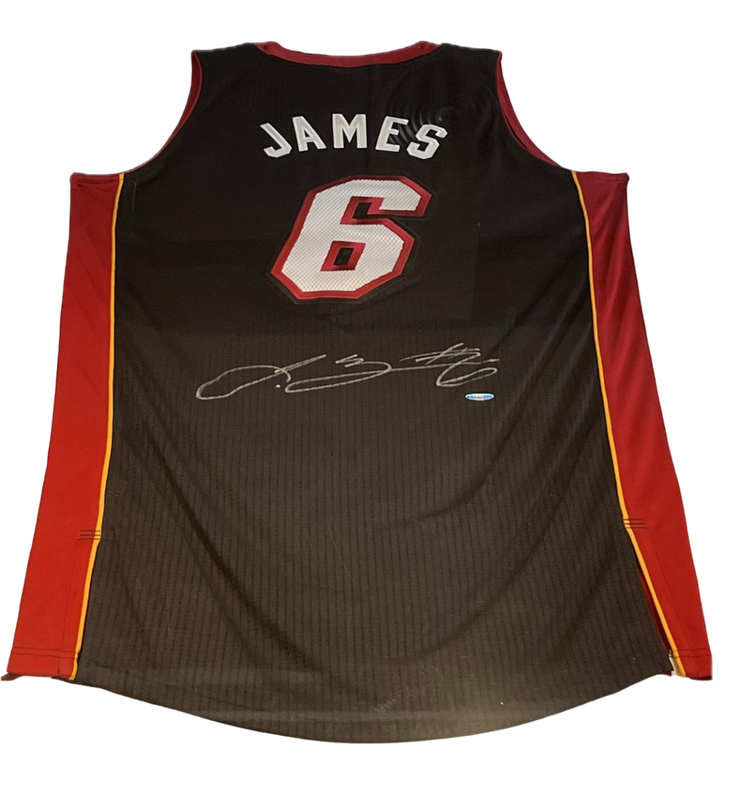 Signed Lebron James Heat