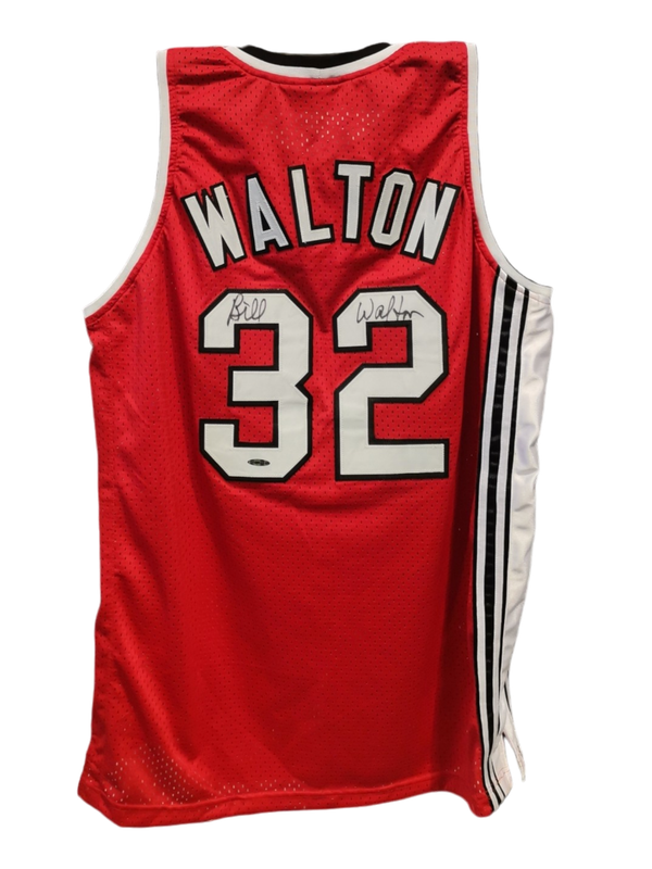 Bill Walton Signed Blazers Jersey