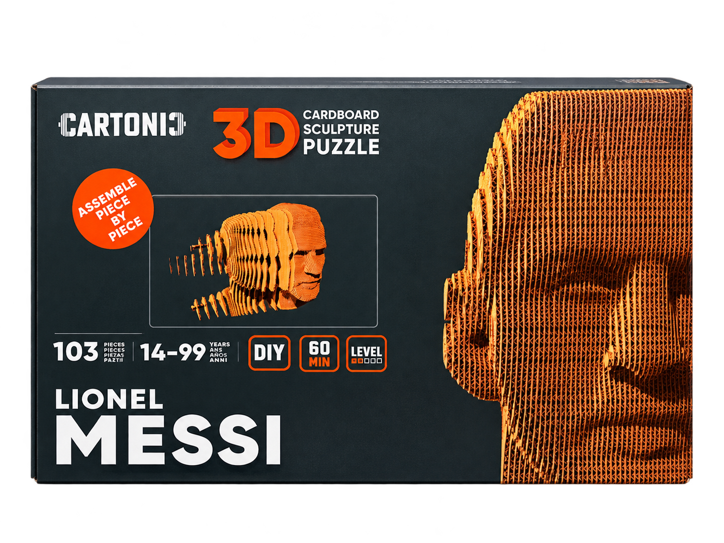 CARTONIC 3D Puzzle LIONEL MESSI