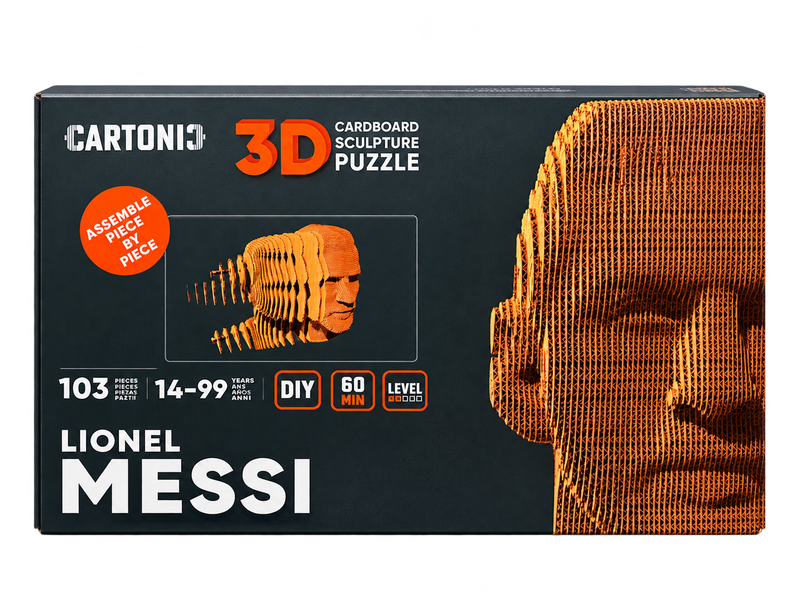 CARTONIC 3D Puzzle LIONEL MESSI