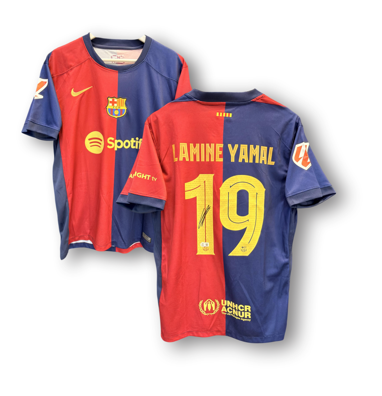 Lamine Yamal Barcelona Signed Jersey