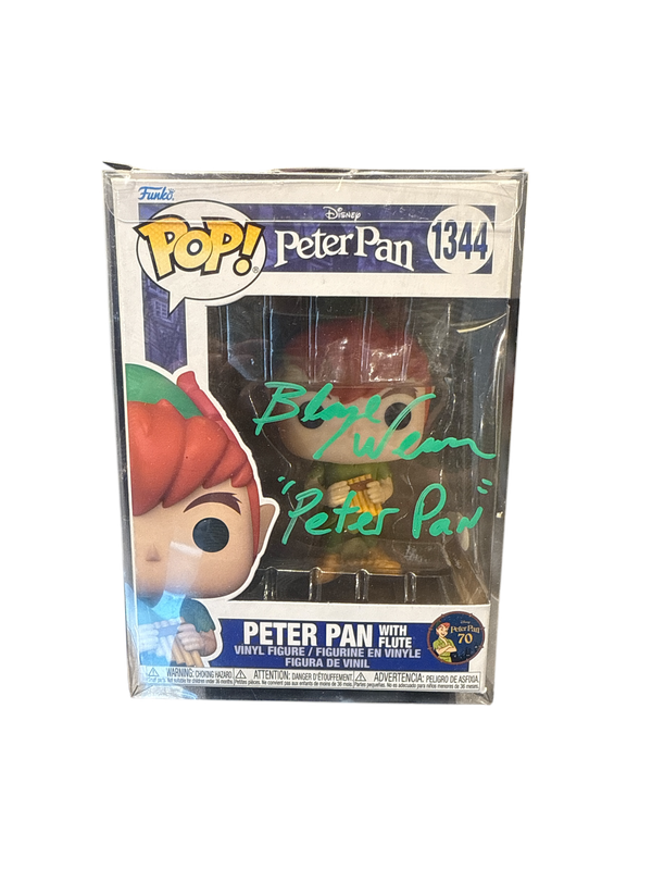 Blayne Weaver Signed Funko Peter Pan