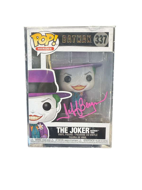 Jeff Bergman Signed Funko The Joker