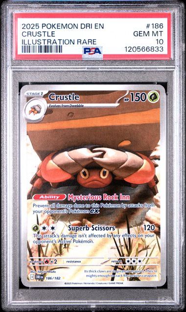 2025 Crustle Illustration Rare PSA 10