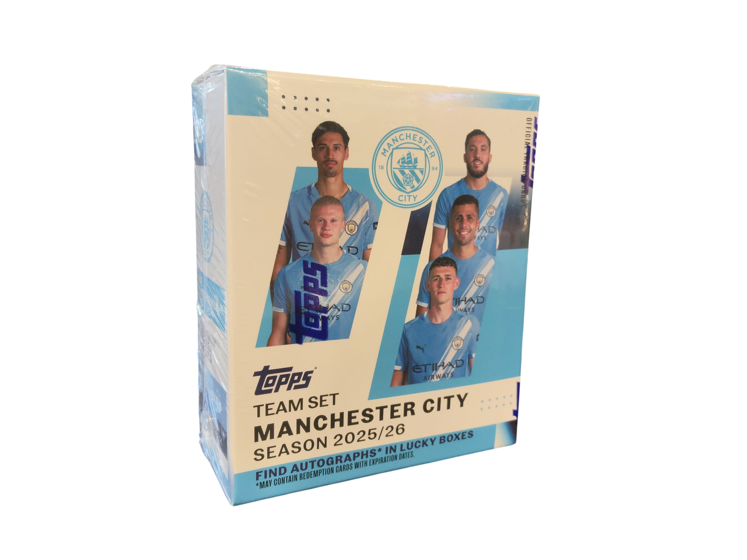 Topps Manchester City 25/26 Deck Box