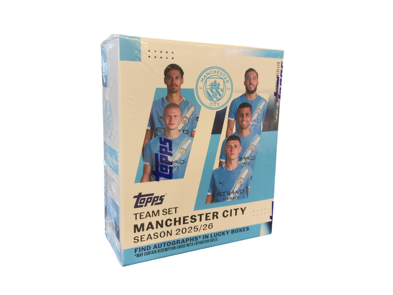Topps Manchester City 25/26 Deck Box