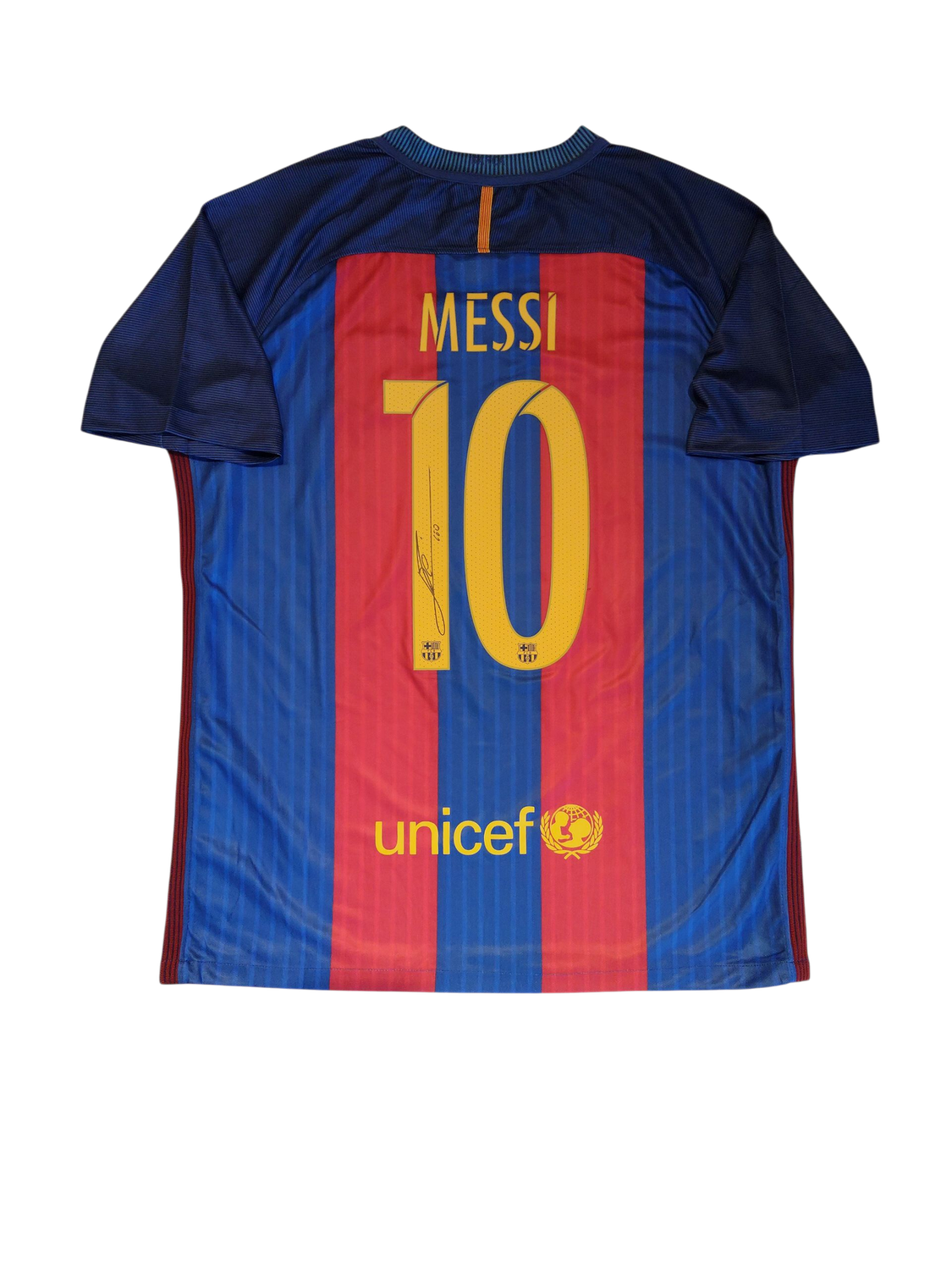 Signed Lionel Messi Barcelona 2016-17 Jersey