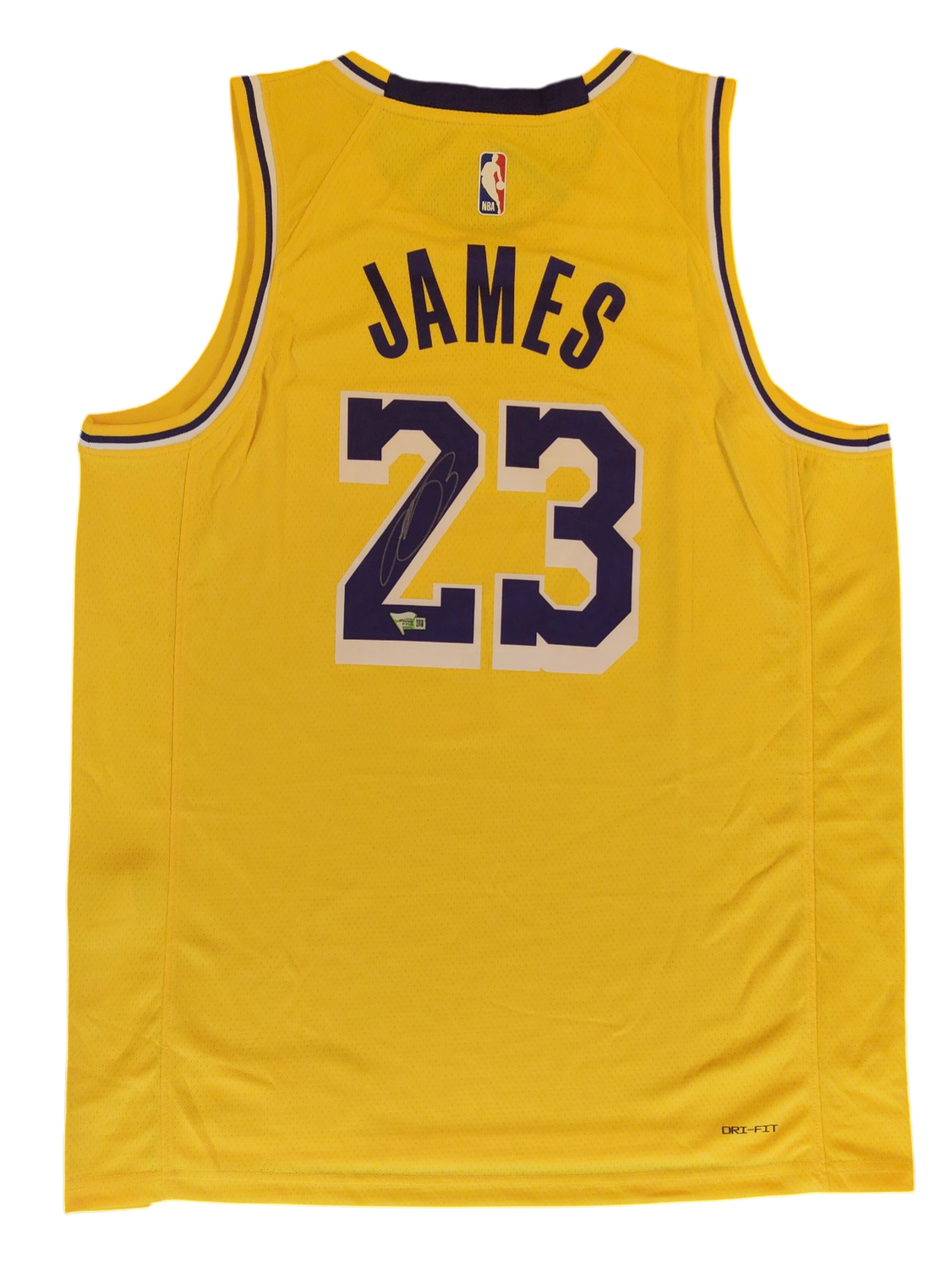 Signed Lebron James Lakers Jersey