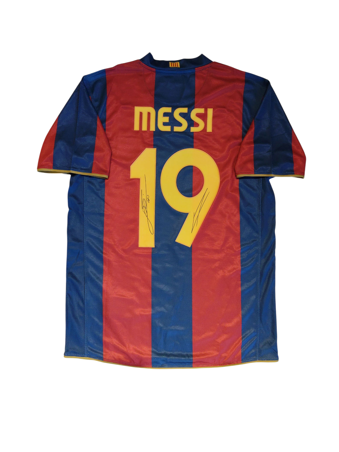 Signed Messi &amp; Yamal Barcelona Jersey