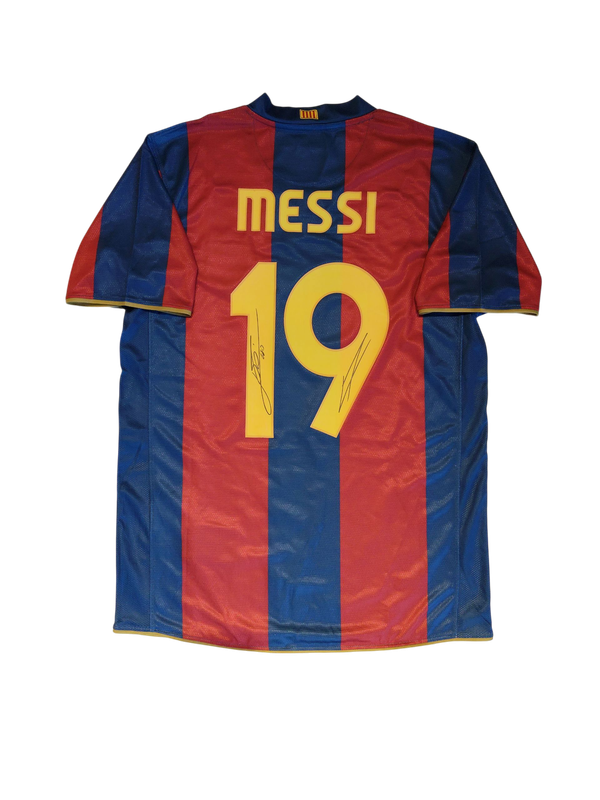 Signed Messi &amp; Yamal Barcelona Jersey