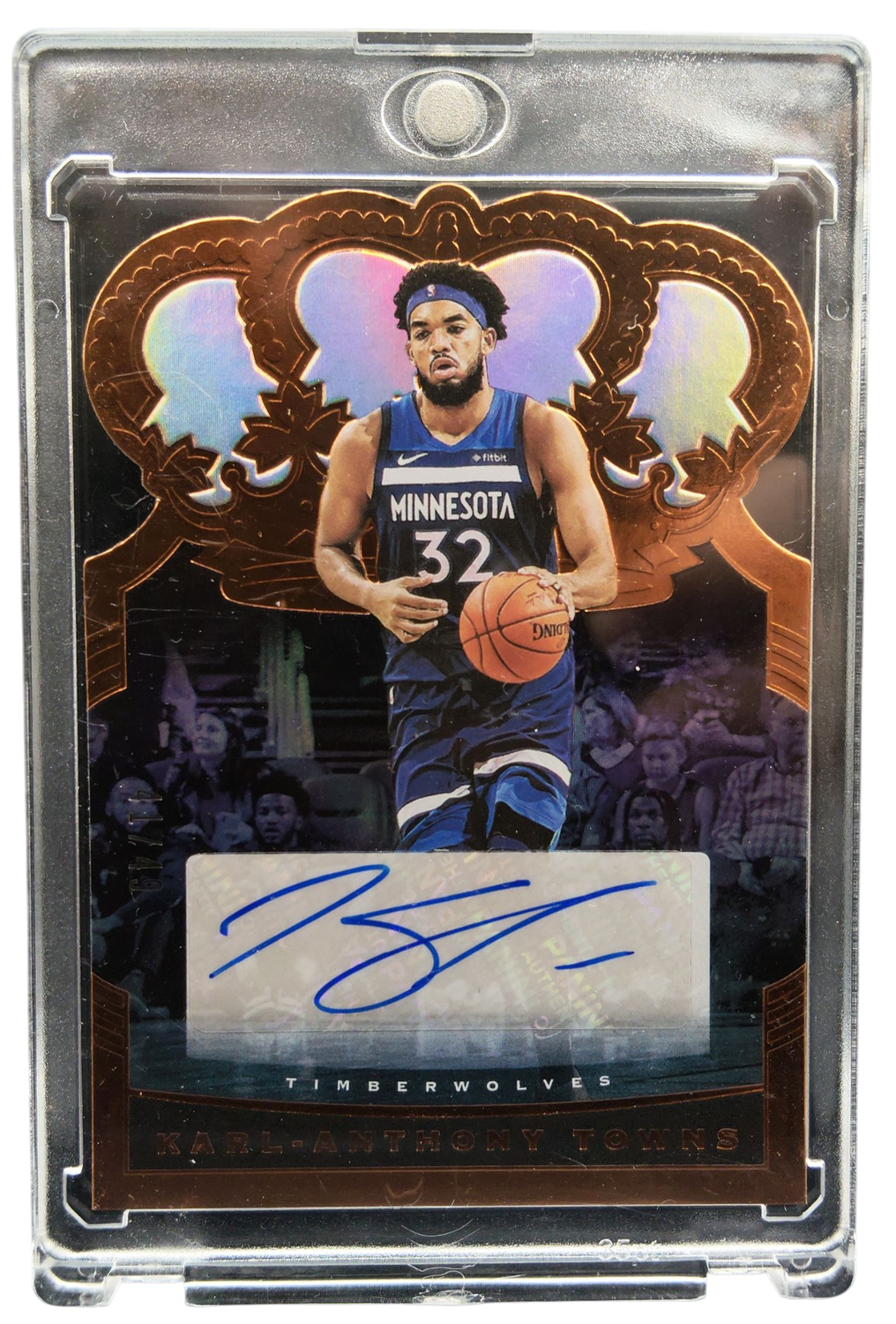 2020-21 Panini Crown Royal Karl-Anthony Towns Auto #CA-KAT