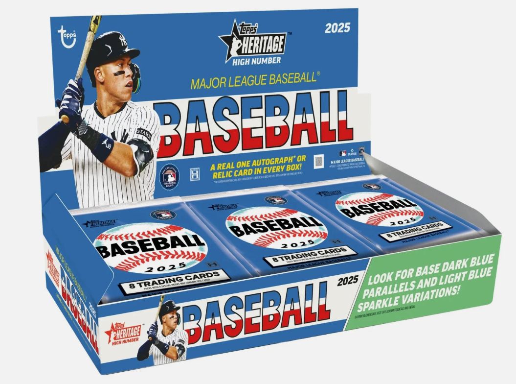 Topps Heritage High Number Baseball 2025 Hobby Box