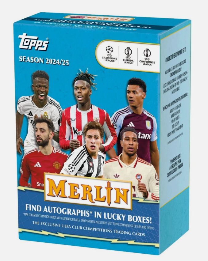 2025 Topps UCC Merlin Value Box (CEE)