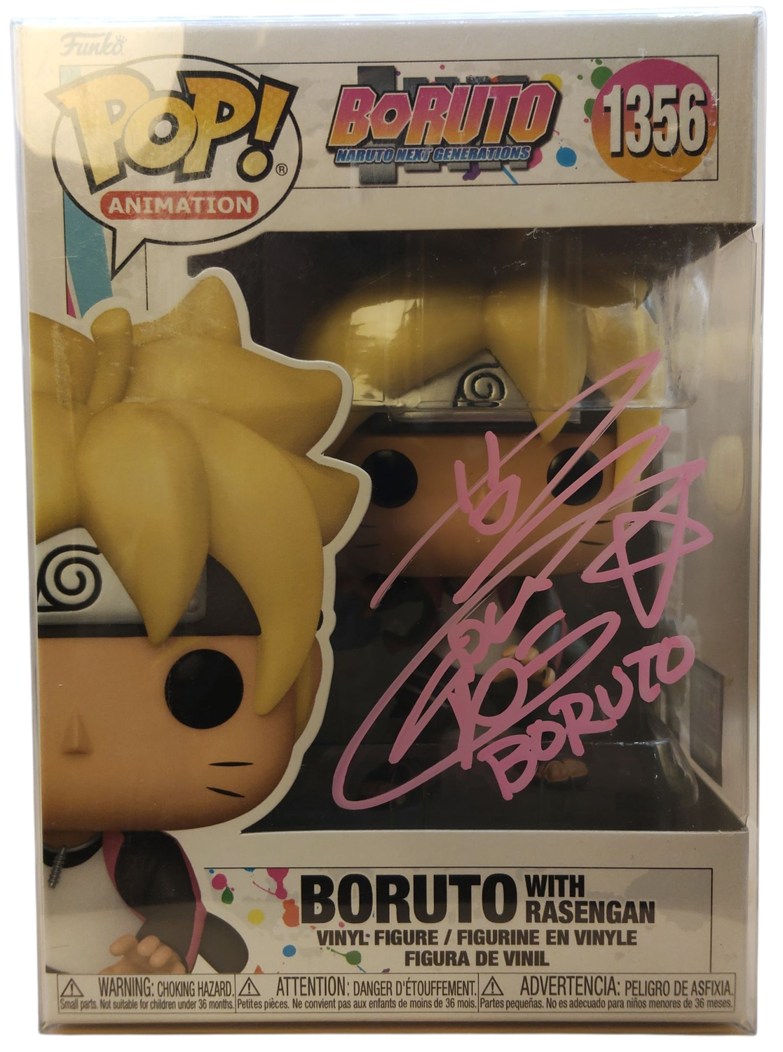 Boruto Funko Pop 1356 - Signed By Yuko Sanpei (JVA)