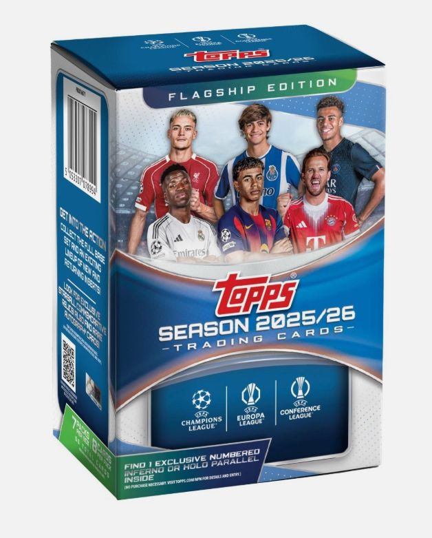 2025-26 Topps UCC Club Competitions Value Box (CEE)