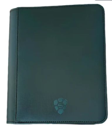 CardShellz Toploader Binder 4-Pocket Pages - Black