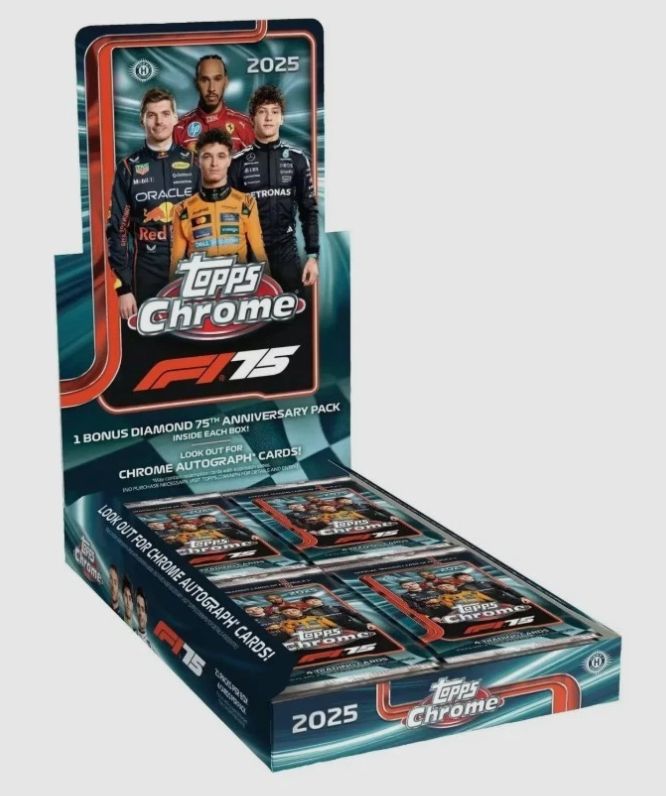 Topps Formula One Chrome 2025 Hobby Box