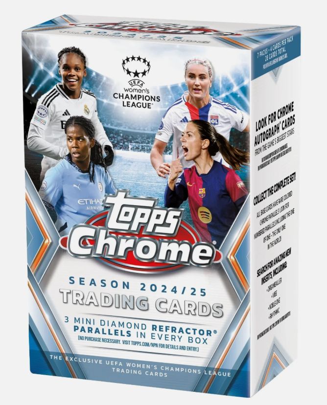 UWCL Chrome 2024-25 Value Box (CEE)
