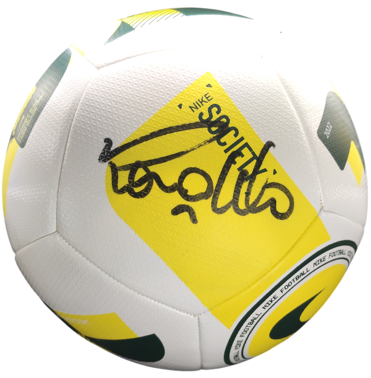 Ronaldo Nazario Signed Nike Soccer Ball