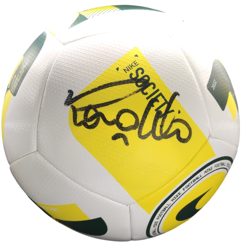 Ronaldo Nazario Signed Nike Soccer Ball