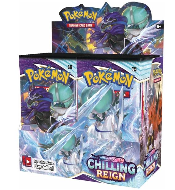 Pokemon TCG Sword &amp; Shield Chilling Reign Booster Box