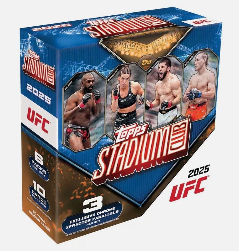 Topps UFC Stadium Club 2025 Mega Box (SE)