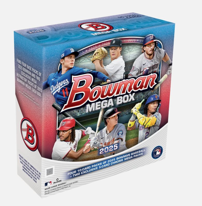 Topps Bowman Draft Baseball 2025 Mega Box