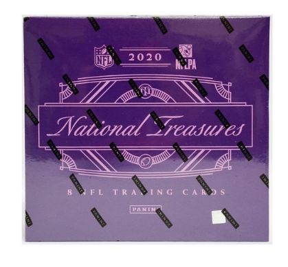 2020 Panini National Treasures Football Hobby Box