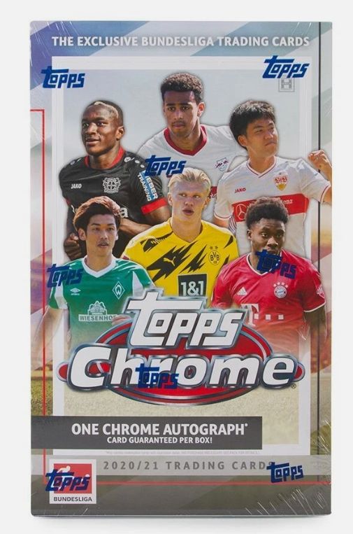 2020-21 Topps Chrome Bundesliga Soccer Hobby Box
