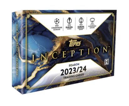 2023/24 Topps Inception UEFA Club Competitions Soccer Hobby Box
