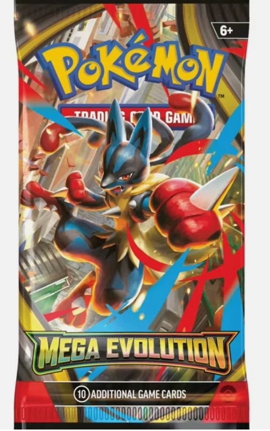 Pokemon TCG Mega Evolution Booster Pack ME01